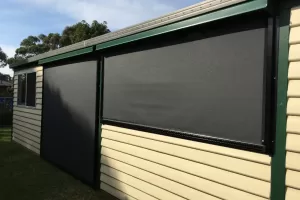 outdoor blinds ziptrak warragul maxi